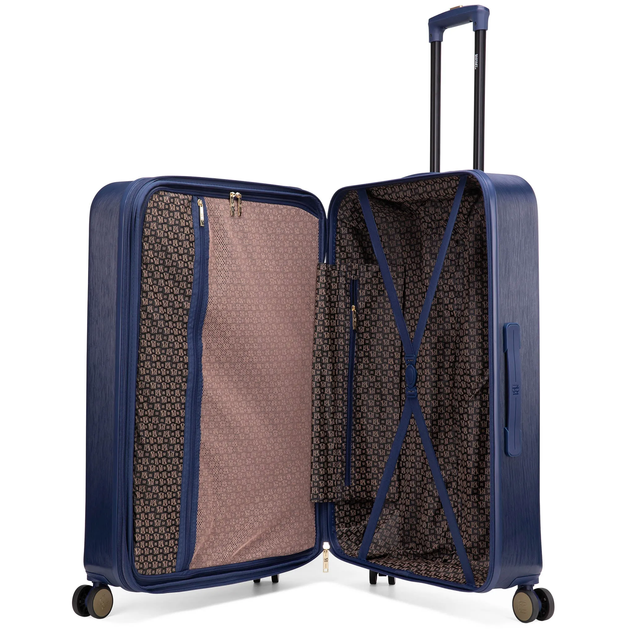 Diamond 3 Piece Expandable Chic Luggage Set - Image 17