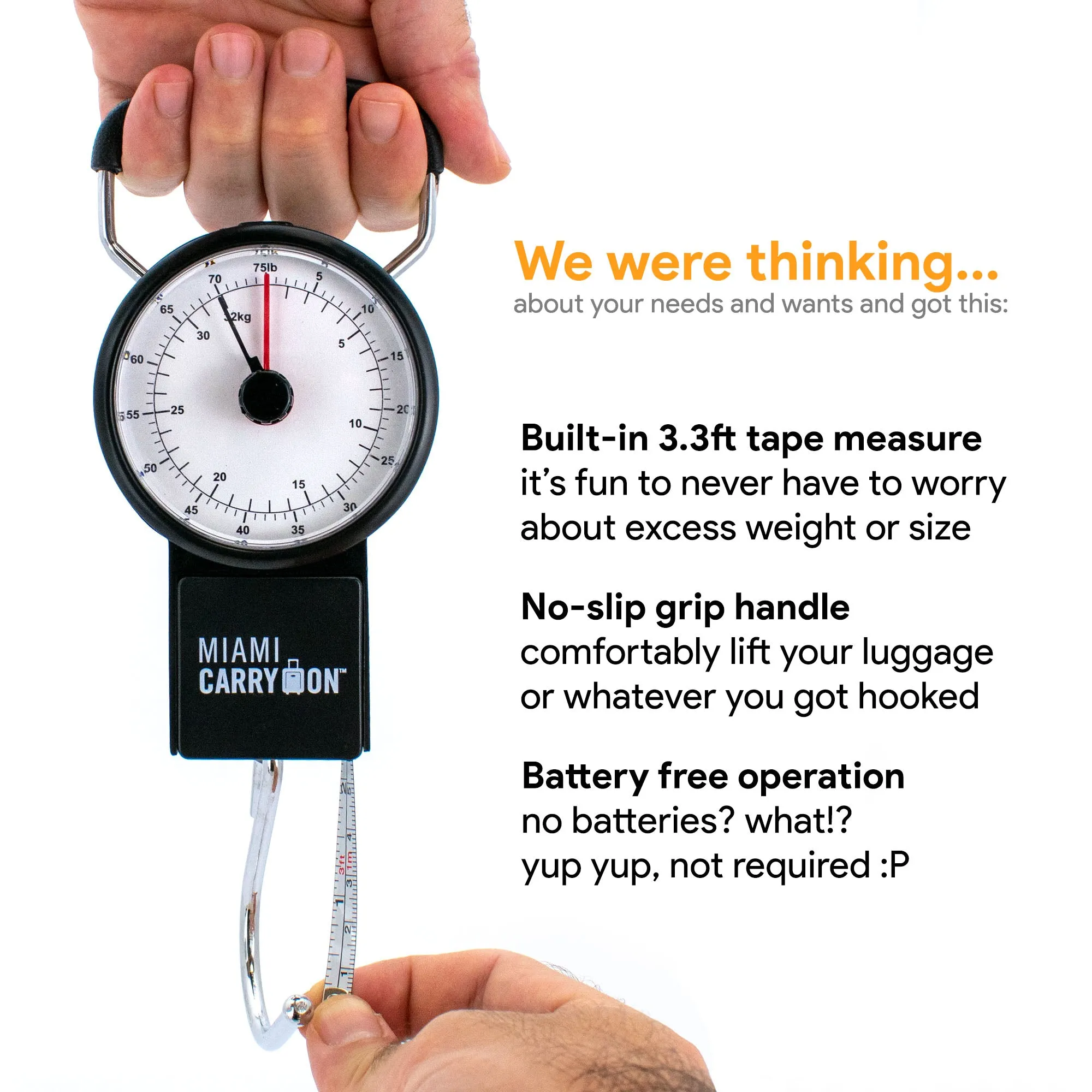 Retro Mechanical Luggage Scale - Image 5