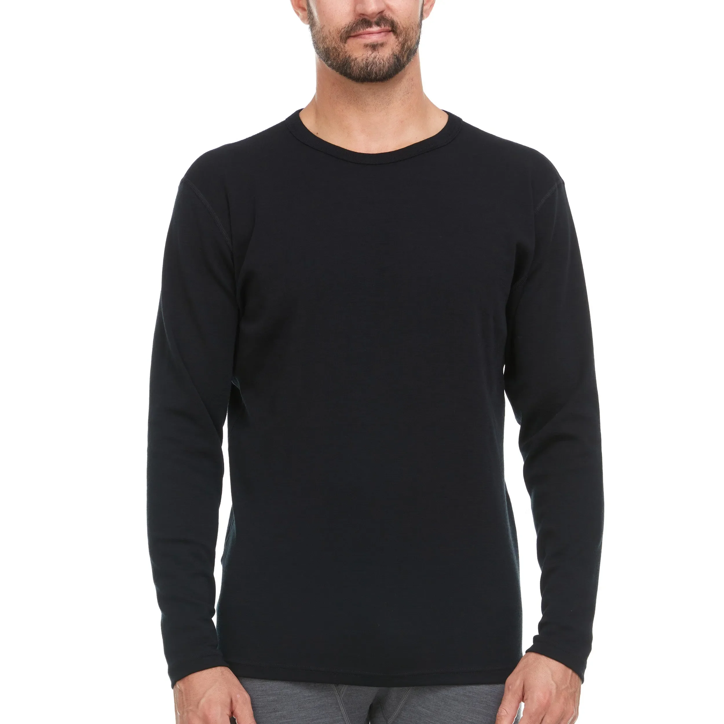 Midweight - Chocorua Men's Crew 100% Merino Wool - Image 8